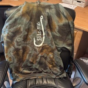 Gildan Camouflage Hoodie with Graphic Design